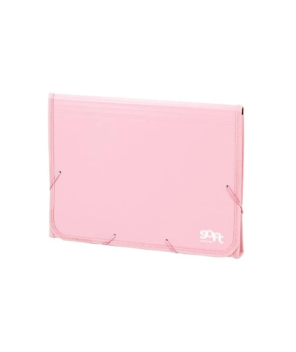 ACORDEON POLIPROPILENO SOFT FOLIO 13 DEPARTAMENTOS RIBETE GOMA ROSA CARCHIVO 19260025 2 ACORDEON POLIPROPILENO SOFT FOLIO 13 DEPARTAMENTOS RIBETE GOMA ROSA CARCHIVO 19260025 - Imagen 2