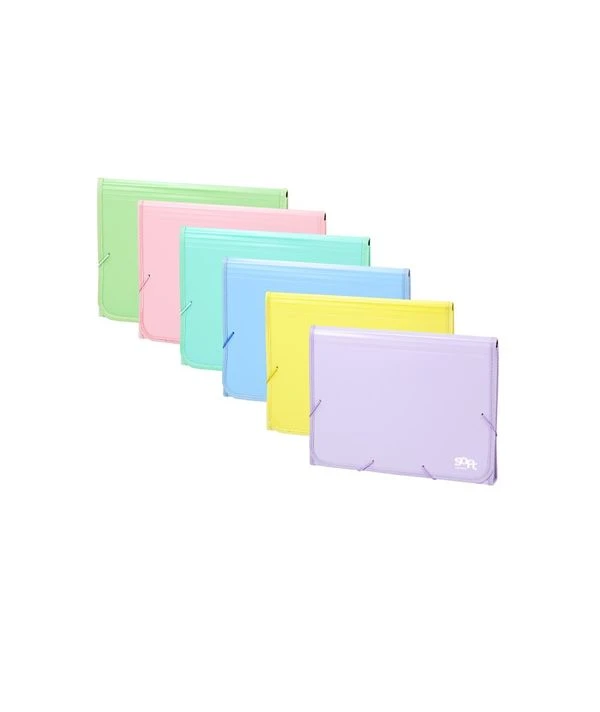 ACORDEON POLIPROPILENO SOFT FOLIO 13 DEPARTAMENTOS RIBETE GOMA ROSA CARCHIVO 19260025 4 ACORDEON POLIPROPILENO SOFT FOLIO 13 DEPARTAMENTOS RIBETE GOMA ROSA CARCHIVO 19260025 - Imagen 4