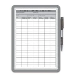 MARCO PORTA NOTAS ADHESIVO MAGNETO A4 CON CIERRE MAGNETICO PLATA TARIFOLD 194110 -tienda EPSON 194110 pic 2