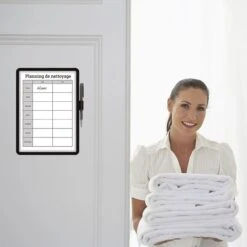 MARCO PORTA NOTAS ADHESIVO MAGNETO A4 CON CIERRE MAGNETICO PLATA TARIFOLD 194110 -tienda EPSON 194110 pic 3