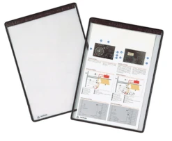 PACK DE 5 FUNDAS MAGNETICA CON MARCO NEGRO TARIFOLD 194607