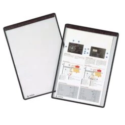 Alternative view of PACK DE 5 FUNDAS MAGNETICA CON MARCO NEGRO TARIFOLD 194607