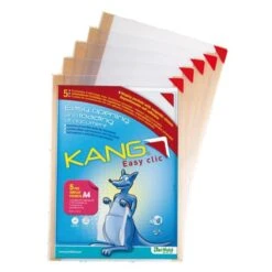 Alternative view of PACK DE 5 FUNDA ADHESIVA REPOSCIONABLE KANG EASY CLIC A4 VERTICAL HORIZONTAL TARIFOLD 194770