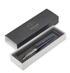 BOLIGRAFO RETRACTIL JOTTER ROYAL AZUL CON BORDE CROMADO PUNTO MEDIO TINTA AZUL PARKER 1953186 -tienda EPSON 1953186 pic 2