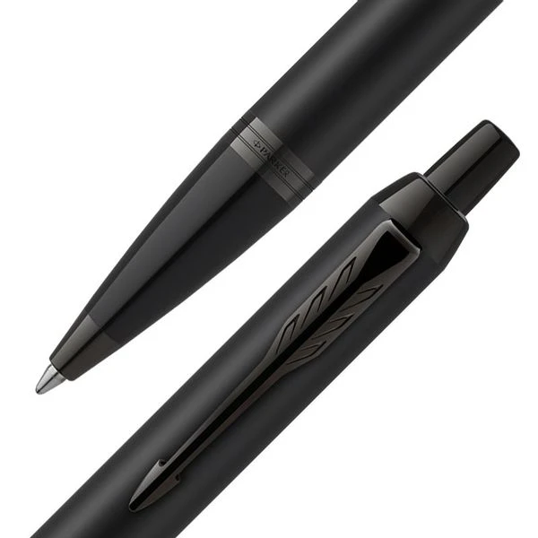 BOLIGRAFO IM CUERPO NEGRO MATE ADORNOS NEGROS MEDIUM PARKER 2127618 4 BOLIGRAFO IM CUERPO NEGRO MATE ADORNOS NEGROS MEDIUM PARKER 2127618 - Imagen 4