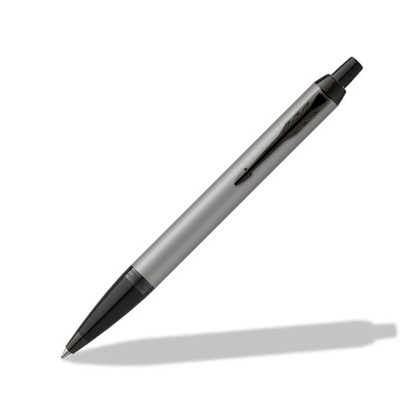 BOLIGRAFO IM CUERPO GRIS MATE ADORNOS NEGROS MEDIUM PARKER 2127752 2 BOLIGRAFO IM CUERPO GRIS MATE ADORNOS NEGROS MEDIUM PARKER 2127752 - Imagen 2
