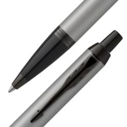 BOLIGRAFO IM CUERPO GRIS MATE ADORNOS NEGROS MEDIUM PARKER 2127752 8 BOLIGRAFO IM CUERPO GRIS MATE ADORNOS NEGROS MEDIUM PARKER 2127752 -tienda EPSON 2127752 pic 3