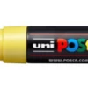 ROTULADOR NO PERMANENTE 4.5-5.5MM. PC-7M AMARILLO UNI-BALL 228262000