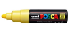 ROTULADOR NO PERMANENTE 4.5-5.5MM. PC-7M AMARILLO UNI-BALL 228262000