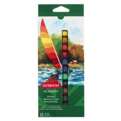 Alternative view of PACK DE 12 TUBOS PINTURA OLEO 12 ML. COLORES SURTIDOS DERWENT 2302406