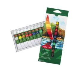 PACK DE 12 TUBOS PINTURA OLEO 12 ML. COLORES SURTIDOS DERWENT 2302406 5 PACK DE 12 TUBOS PINTURA OLEO 12 ML. COLORES SURTIDOS DERWENT 2302406 -tienda EPSON 2302406 pic 2