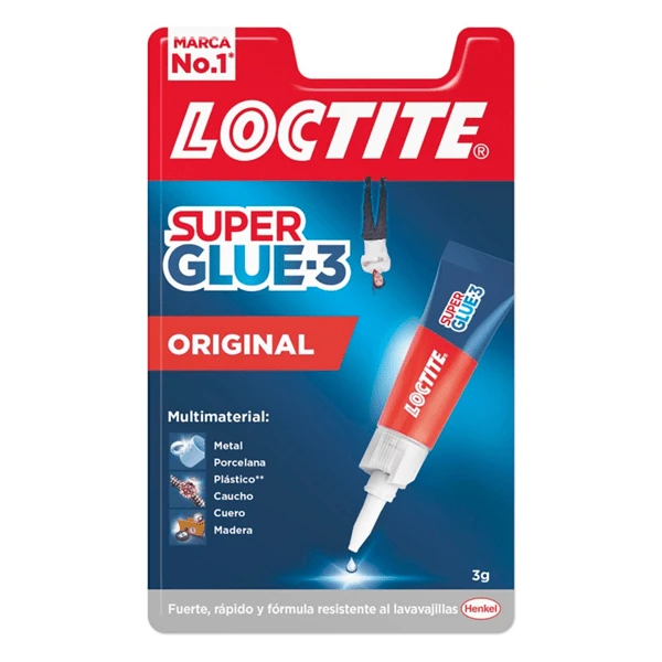 ADHESIVO INSTANTANEO SUPER GLUE-3 3GR33 GRATIS.ORIGINAL LOCTITE 2601228 1 ADHESIVO INSTANTANEO SUPER GLUE-3 3GR33 GRATIS.ORIGINAL LOCTITE 2601228