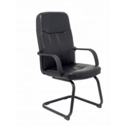 SILLON DIRECCION ARAGON SIMIL PIEL NEGRO PIQUERAS Y CRESPO 262SPNE