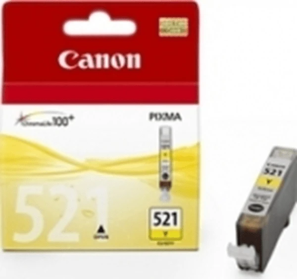 CANON CARTUCHO TINTA AMARILLO PIXMA CLI-521Y IP3600 1 CANON CARTUCHO TINTA AMARILLO PIXMA CLI-521Y IP3600