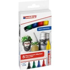 PACK 5 MARCADORES EDDING 3000 COLORES BASICOS 01-05 EDDING 3000-5-S -tienda EPSON 3000 5 S pic 2