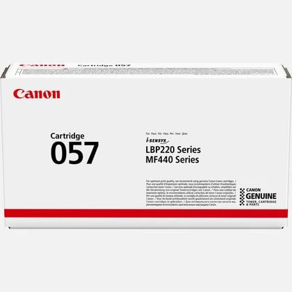 TONER CANON 057 NEGRO 3100PAG 3 TONER CANON 057 NEGRO 3100PAG - Imagen 3