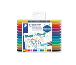 ESTUCHE DE PLASTICO CON 12 ROTULADORES. COLORES SURTIDOS STAEDTLER 3004 TB12