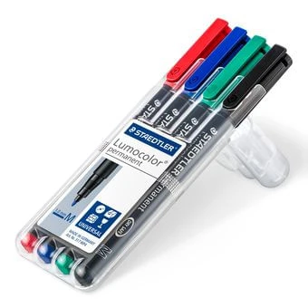 ESTUCHE 4 MARCADORES LUMOCOLOR PERMANENTE PUNTA MEDIA 1MM. SURTIDOS STAEDTLER 317 WP4 2 ESTUCHE 4 MARCADORES LUMOCOLOR PERMANENTE PUNTA MEDIA 1MM. SURTIDOS STAEDTLER 317 WP4 - Imagen 2