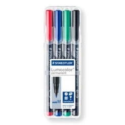 ESTUCHE 4 MARCADORES LUMOCOLOR PERMANENTE PUNTA MEDIA 1MM. SURTIDOS STAEDTLER 317 WP4 7 ESTUCHE 4 MARCADORES LUMOCOLOR PERMANENTE PUNTA MEDIA 1MM. SURTIDOS STAEDTLER 317 WP4 -tienda EPSON 317 WP4 pic 2