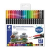 ESTUCHE DE PLASTICO CON 18 ROTULADORES. COLORES SURTIDOS STAEDTLER 3187 TB18