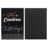 CUADERNO A4 LETTERING 50 HOJAS NEGRAS 80 GRMS BISMARK 328629