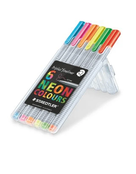 ESTUCHE 6 PZASTRIPLUS FINELINER 334. SURT. NEON STAEDTLER 334 SB6CS3 1 ESTUCHE 6 PZASTRIPLUS FINELINER 334. SURT. NEON STAEDTLER 334 SB6CS3