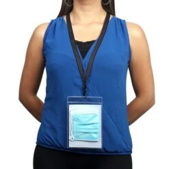 PACK 10 UDS PORTAMASCARILLAS ANTIBACTERIANO CINTA COLGANTE TIPO LANYARD COLOR NEGRO TARIFOLD 335105 7 PACK 10 UDS PORTAMASCARILLAS ANTIBACTERIANO CINTA COLGANTE TIPO LANYARD COLOR NEGRO TARIFOLD 335105 -tienda EPSON 335105 pic 3