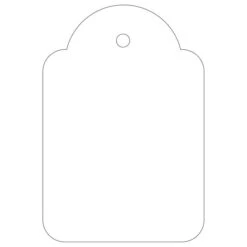 CAJA 500 ETIQUETAS COLGANTES BLANCAS 36 X 53 MM APLI 392 6 CAJA 500 ETIQUETAS COLGANTES BLANCAS 36 X 53 MM APLI 392 -tienda EPSON 392 pic 2