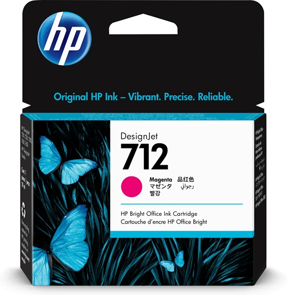 HP 712 29-ML MAGENTA DESIGNJET INK CARTRID GE 1 HP 712 29-ML MAGENTA DESIGNJET INK CARTRID GE