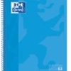 CUADERNO EUROPEANBOOK 1 TAPA EXTRADURA A4 80 HOJAS 5X5 COLOR TURQUESA OXFORD 400028276