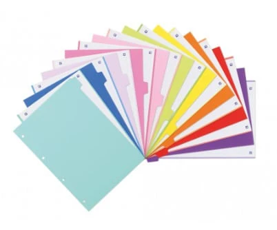 KIT SEPARADORES PP 500 MICRAS A4 10 POSICIONES COLORES PASTEL Y VIVOS OXFORD 400159038 3 KIT SEPARADORES PP 500 MICRAS A4 10 POSICIONES COLORES PASTEL Y VIVOS OXFORD 400159038 - Imagen 3