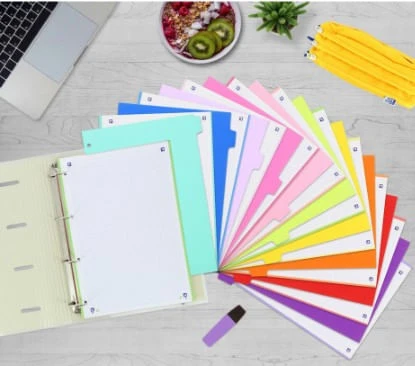 KIT SEPARADORES PP 500 MICRAS A4 10 POSICIONES COLORES PASTEL Y VIVOS OXFORD 400159038 4 KIT SEPARADORES PP 500 MICRAS A4 10 POSICIONES COLORES PASTEL Y VIVOS OXFORD 400159038 - Imagen 4