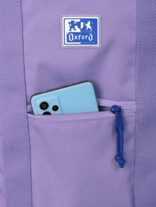 TOTE BAG B-TRENDY OXFBAG RPET LAVANDA OXFORD 400174107 3 TOTE BAG B-TRENDY OXFBAG RPET LAVANDA OXFORD 400174107 - Imagen 3