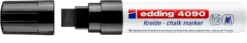 MARCADOR TIZA LIQUIDA GRUESO 4090 NEGRO EDDING 4090-001