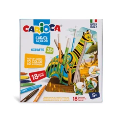 SET CREATE-COLOR GIRAFFE 3D CARIOCA 42901