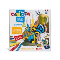 SET CREATE-COLOR ELEPHANT 3D CARIOCA 42902