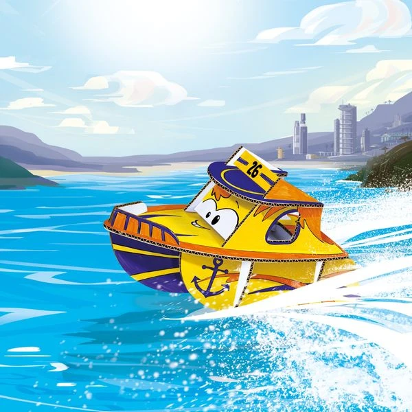 SET CREATE-COLOR MR. BOAT 3D CARIOCA 42905 3 SET CREATE-COLOR MR. BOAT 3D CARIOCA 42905 - Imagen 3