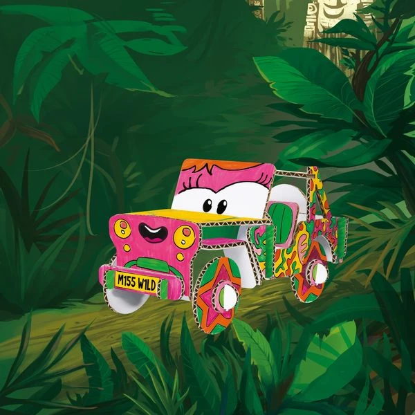 SET CREATE-COLOR MS. WILD 3D CARIOCA 42906 4 SET CREATE-COLOR MS. WILD 3D CARIOCA 42906 - Imagen 4