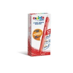 CAJA 12 BOLIGRAFOS OOPS CLIP ROJO CARIOCA 43043 03 6 CAJA 12 BOLIGRAFOS OOPS CLIP ROJO CARIOCA 43043 03 -tienda EPSON 43043 03 pic 2