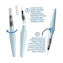 BOLSA WATER BRUSH PINCEL ACUARELABLE 3 UDS CARIOCA 43170 6 BOLSA WATER BRUSH PINCEL ACUARELABLE 3 UDS CARIOCA 43170 -tienda EPSON 43170 pic 2