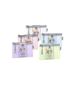 PACK 12 BOLSAS CREMALLERA EVA-BAG TAMANO CHECK COLORES SURTIDOS CARCHIVO 45013099