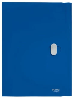 CARPETA POLIPROPILENO 3 SOLAPAS Y CIERRE BROCHE GIRATORIO A4 RECYCLE AZUL LEITZ 46220035 -tienda EPSON 46220035 pic 2