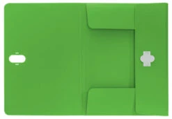 CARPETA POLIPROPILENO 3 SOLAPAS Y CIERRE BROCHE GIRATORIO A4 RECYCLE VERDE LEITZ 46220055 -tienda EPSON 46220055 pic 3