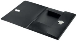 CARPETA POLIPROPILENO 3 SOLAPAS Y CIERRE BROCHE GIRATORIO A4 RECYCLE NEGRO LEITZ 46220095 -tienda EPSON 46220095 pic 5