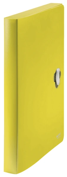 CARPETA POLIPROPILENO DE PROYECTOS 38MM Y CIERRE BROCHE GIRATORIO A4 RECYCLE AMARILLO LEITZ 46230015