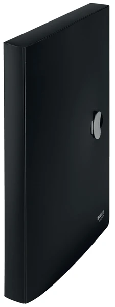 CARPETA POLIPROPILENO DE PROYECTOS 38MM Y CIERRE BROCHE GIRATORIO A4 RECYCLE NEGRO LEITZ 46230095