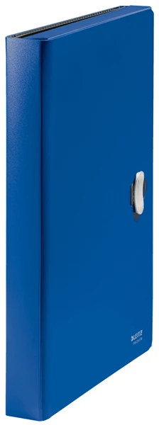 CARPETA POLIPROPILENO ACORDEON 5 POSICIONESBOLSILLO FRONTAL BROCHE GIRATORIO A4 RECYCLE AZUL LEITZ 46240035