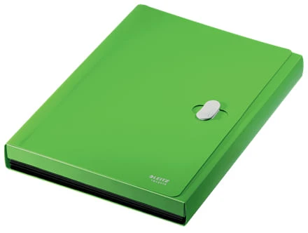 CARPETA POLIPROPILENO ACORDEON 5 POSICIONESBOLSILLO FRONTAL BROCHE GIRATORIO A4 RECYCLE VERDE LEITZ 46240055 4 CARPETA POLIPROPILENO ACORDEON 5 POSICIONESBOLSILLO FRONTAL BROCHE GIRATORIO A4 RECYCLE VERDE LEITZ 46240055 - Imagen 4