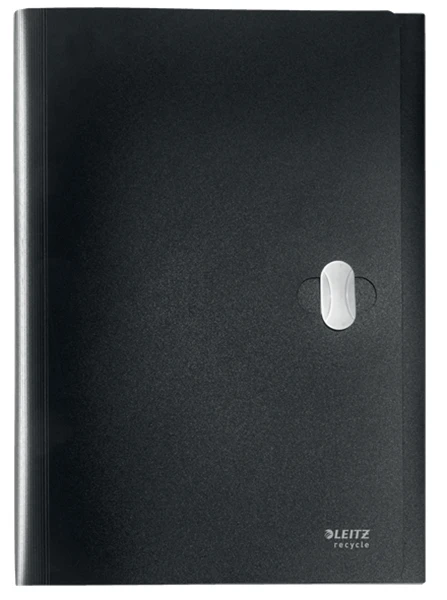 CARPETA POLIPROPILENO ACORDEON 5 POSICIONESBOLSILLO FRONTAL BROCHE GIRATORIO A4 RECYCLE NEGRO LEITZ 46240095 1 CARPETA POLIPROPILENO ACORDEON 5 POSICIONESBOLSILLO FRONTAL BROCHE GIRATORIO A4 RECYCLE NEGRO LEITZ 46240095