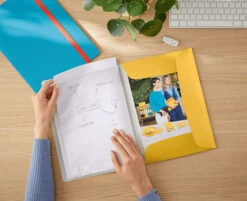 CARPETA FUNDAS COSY MOBILE PLUS AMARILLO LEITZ 46700019 -tienda EPSON 46700019 pic 2